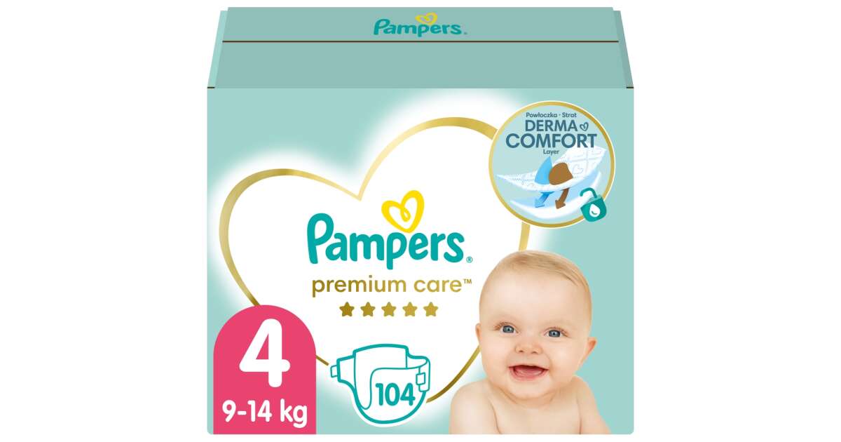 pampers pieluchy premium care 1 mini