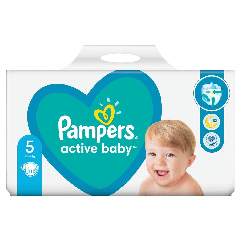 pampers active baby pieluchy rozmiar 2 mini 4-8kg 3x76 sztuk