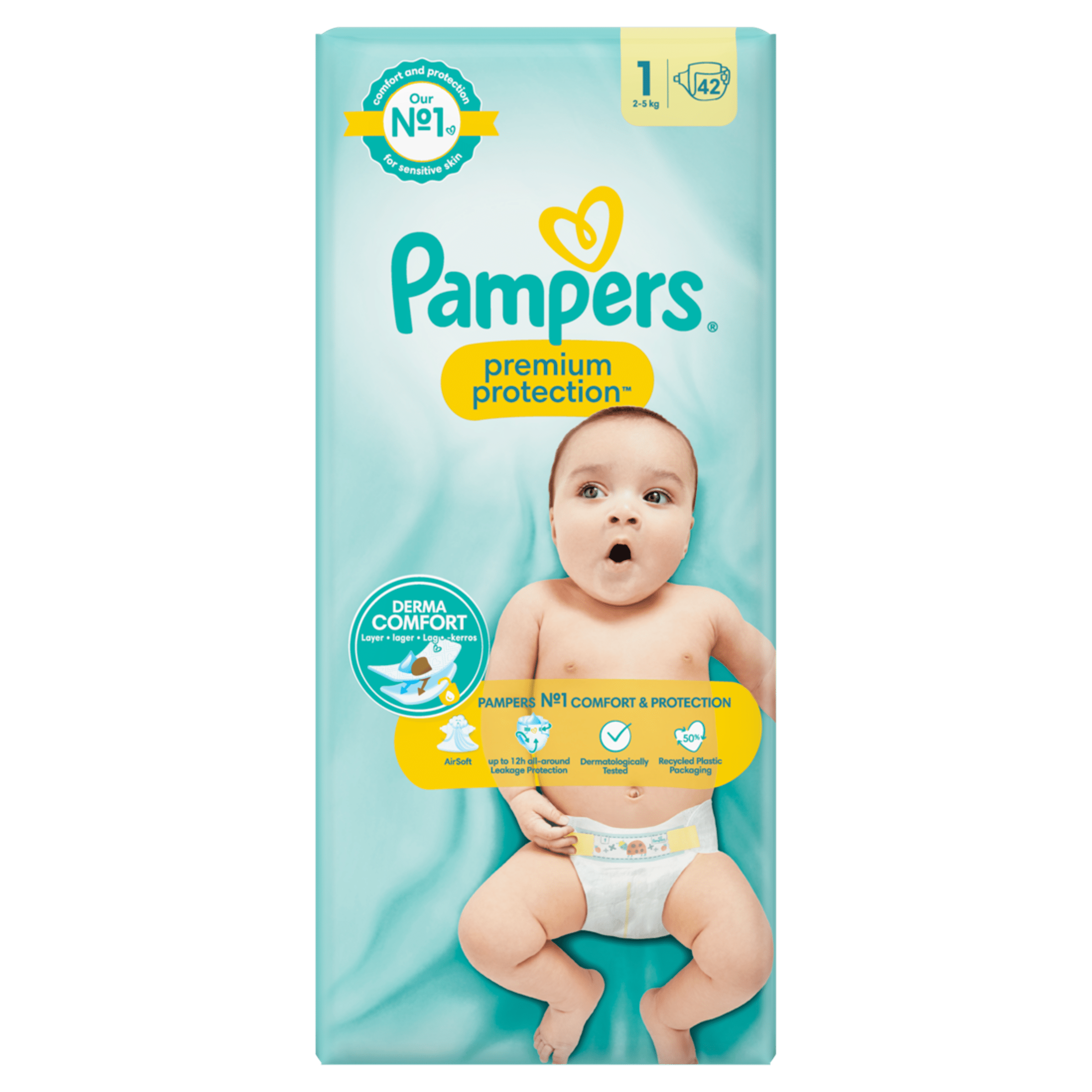 chusteczki nawilżające pampers w pudełku