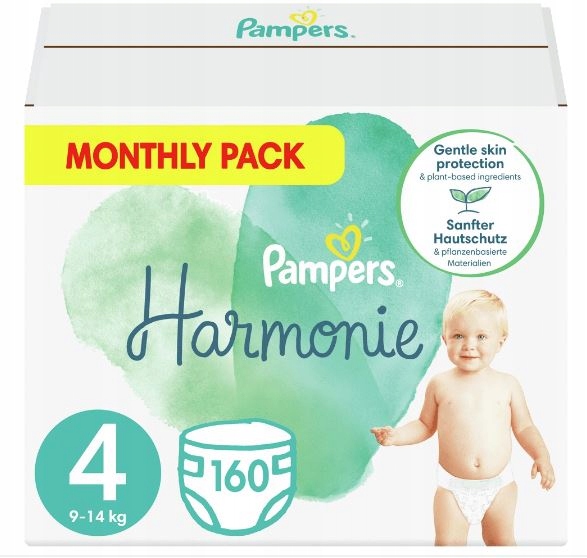 pampers pants niebieski pasek