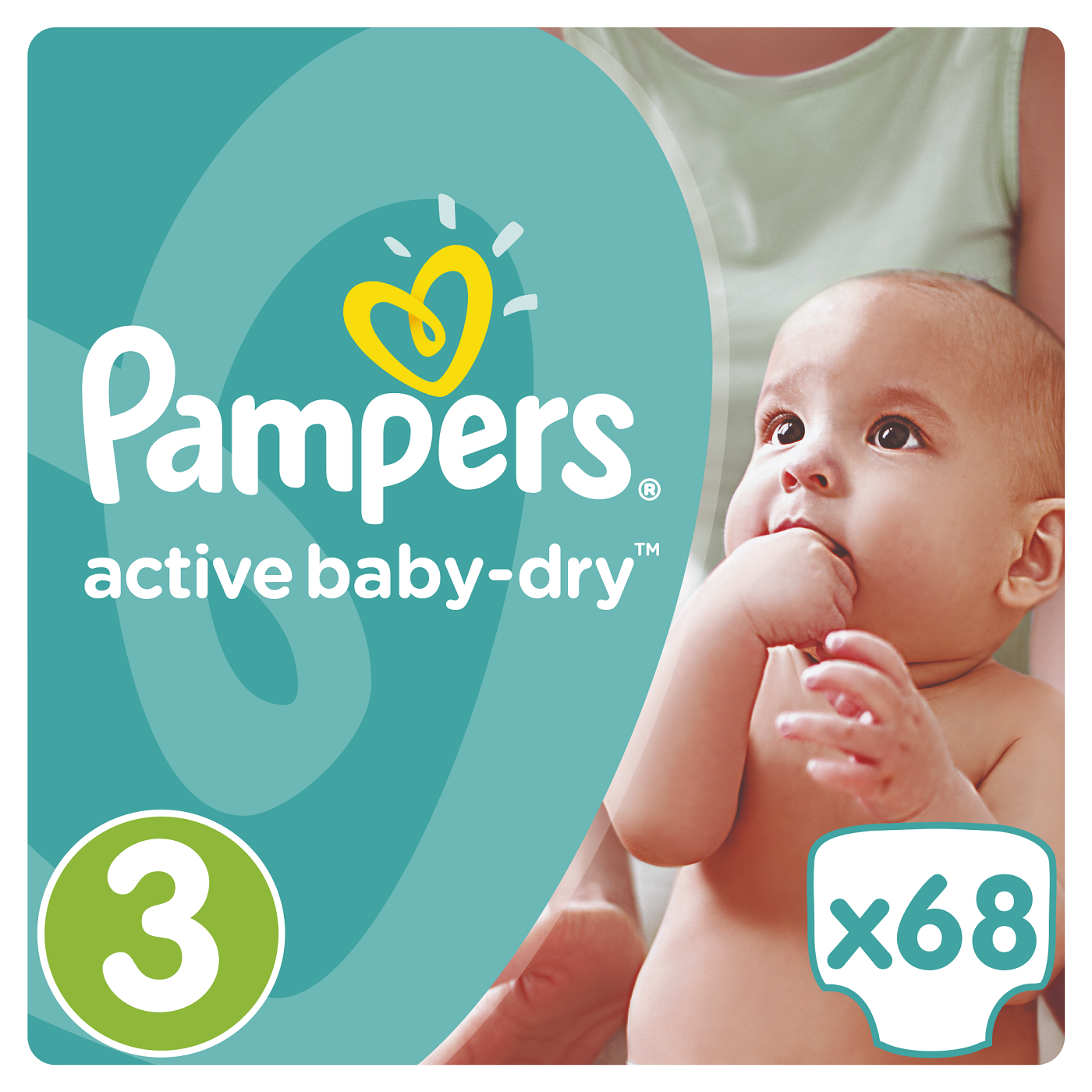 pampers 3 active baby 3