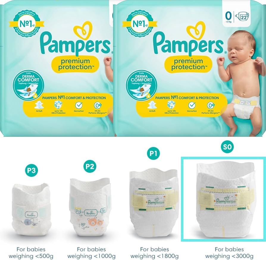 poieluchy pampers 7