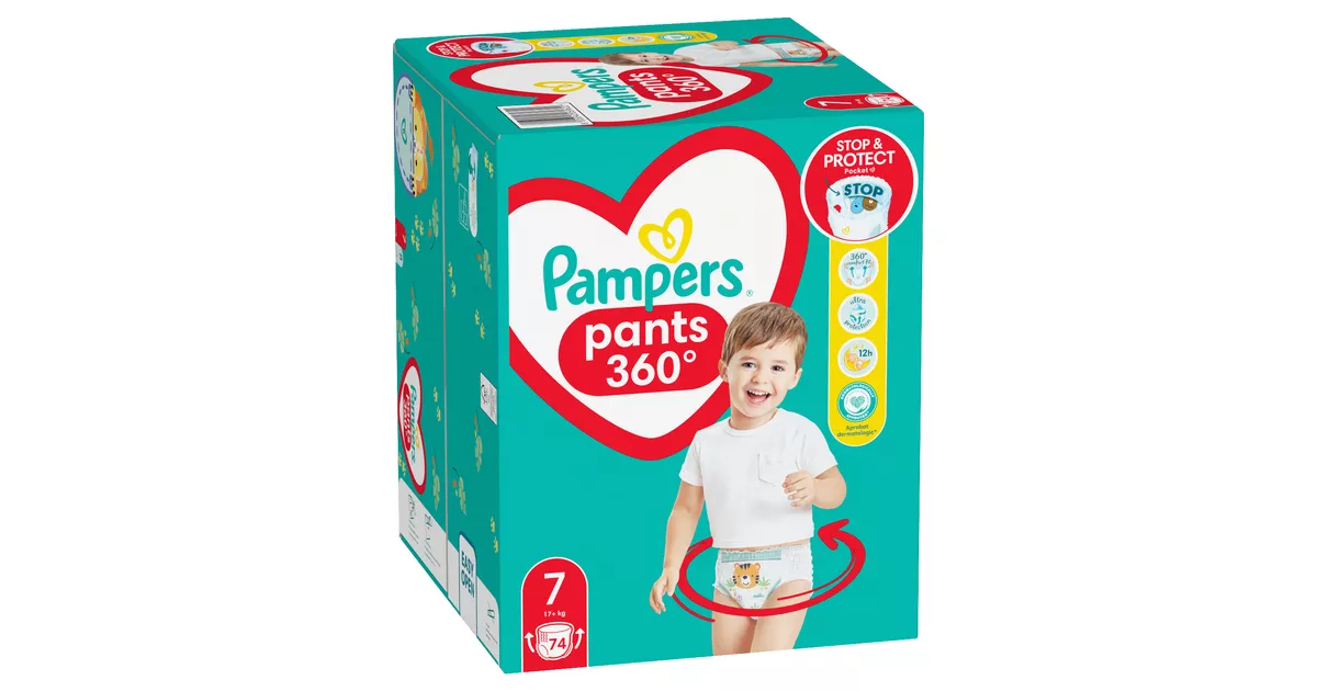 wyprany pampers