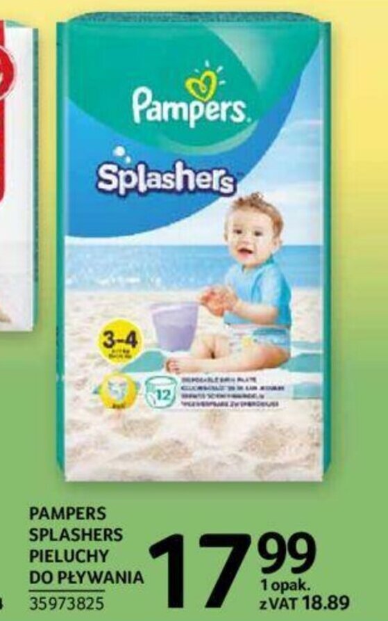 lidl pieluchy pampers w ciągłej sprzedaży