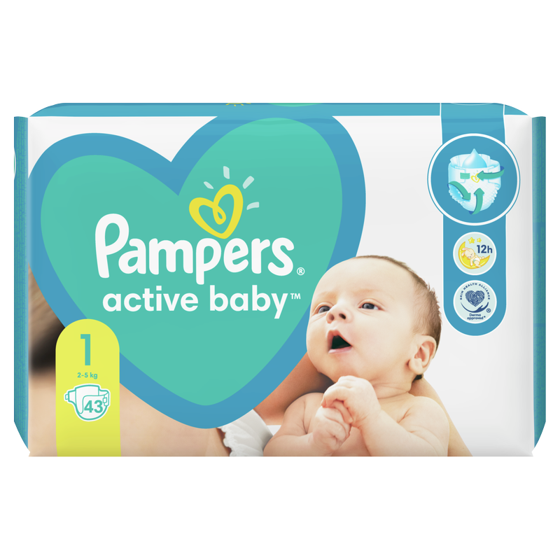 pampers 1 22 szt