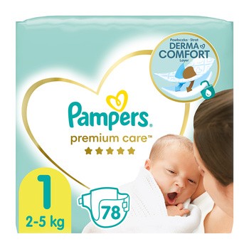 pielucha pampers cena 50 szt