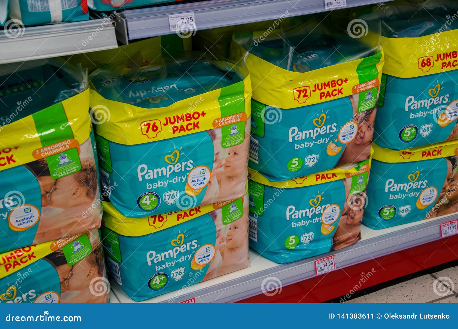 pieluchy pampers active 4