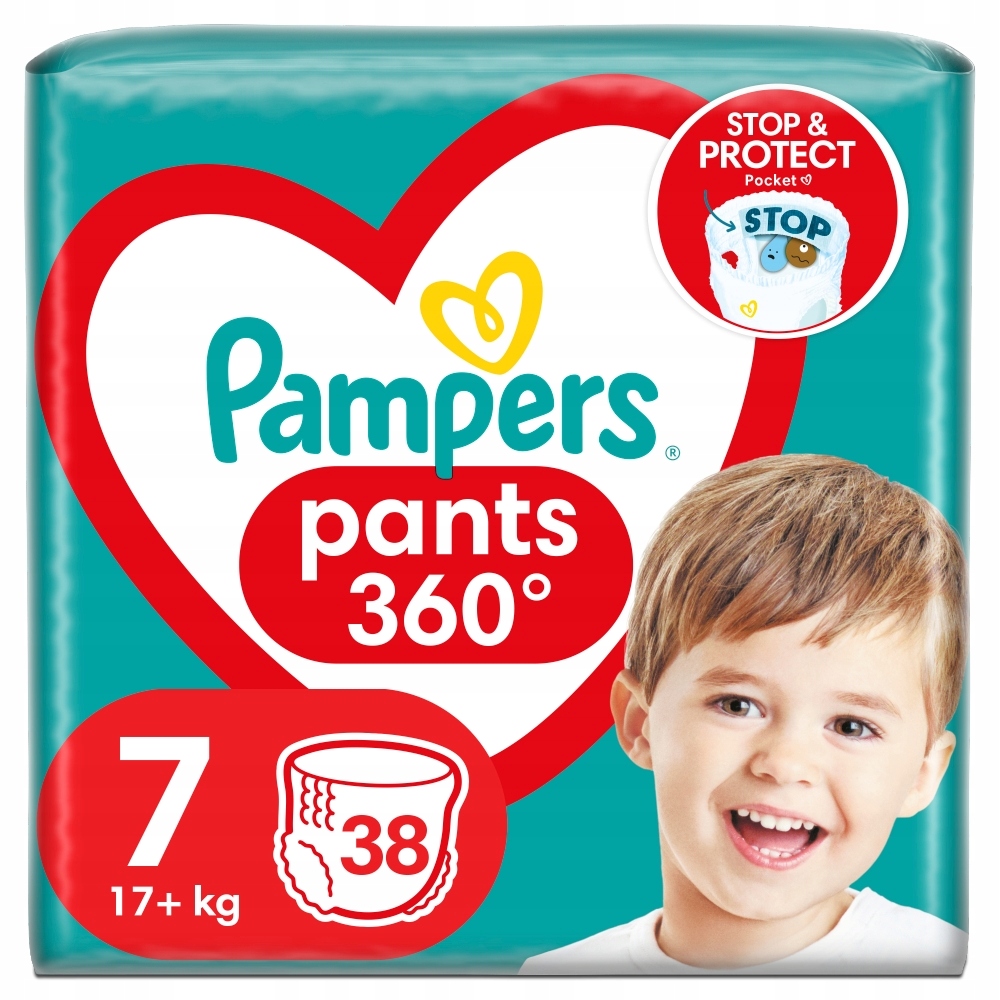 biedronka pieluchomajtki pampers mega box