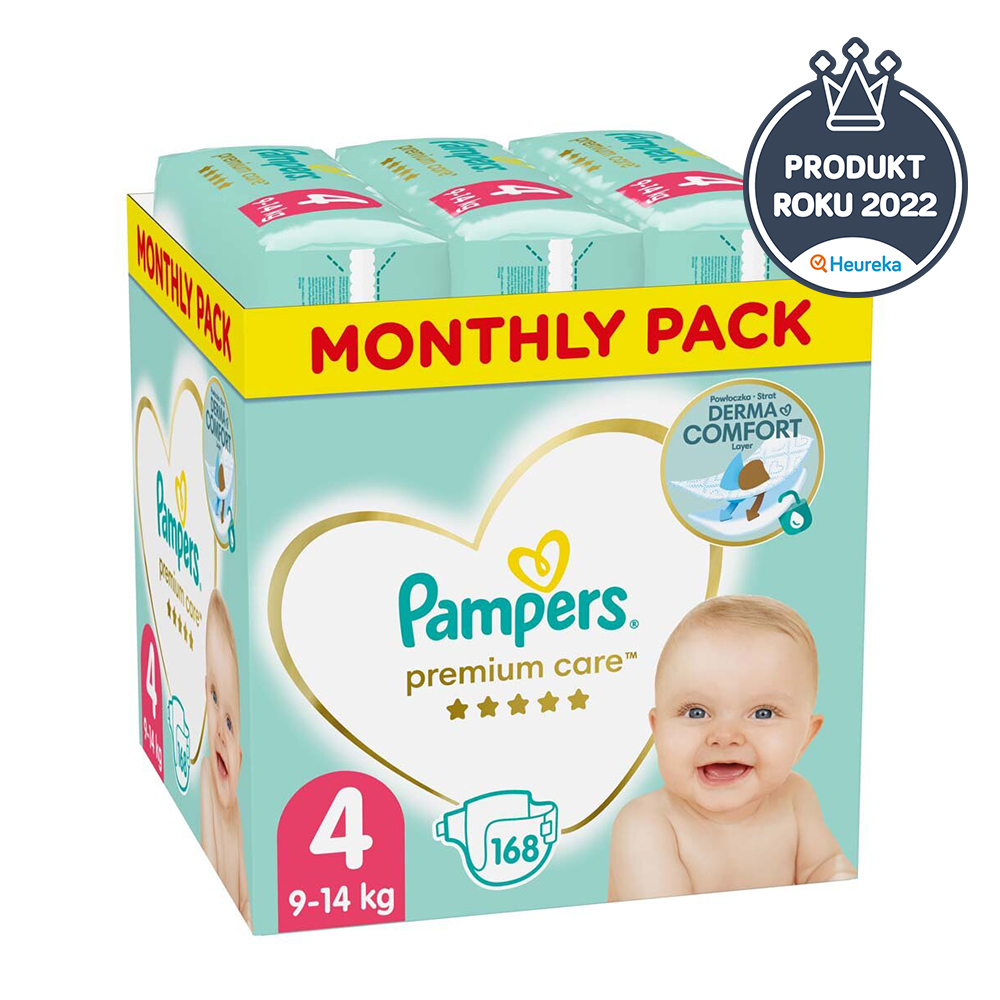 pampers premium care 143szt