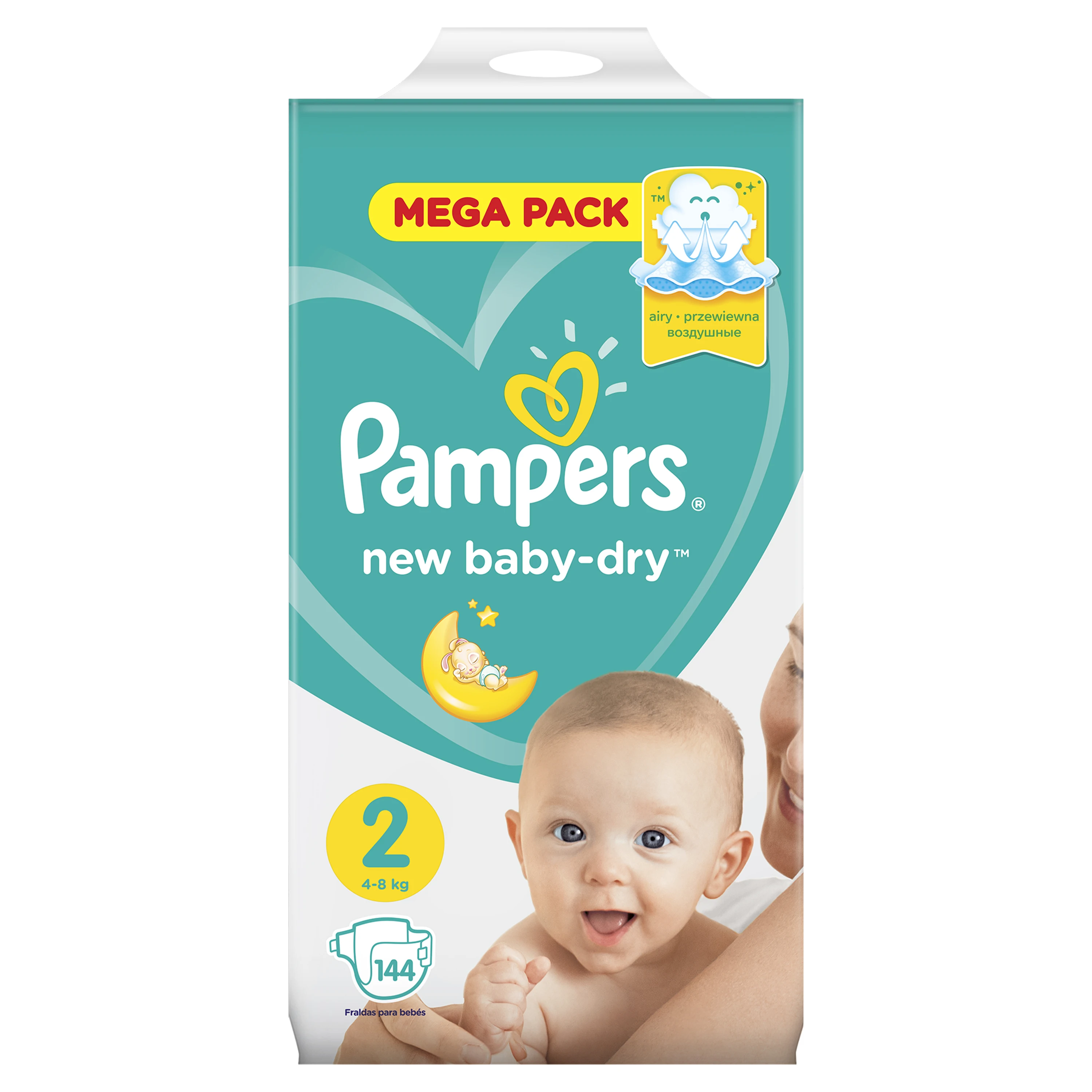 pampers activ baby dry 4 szt