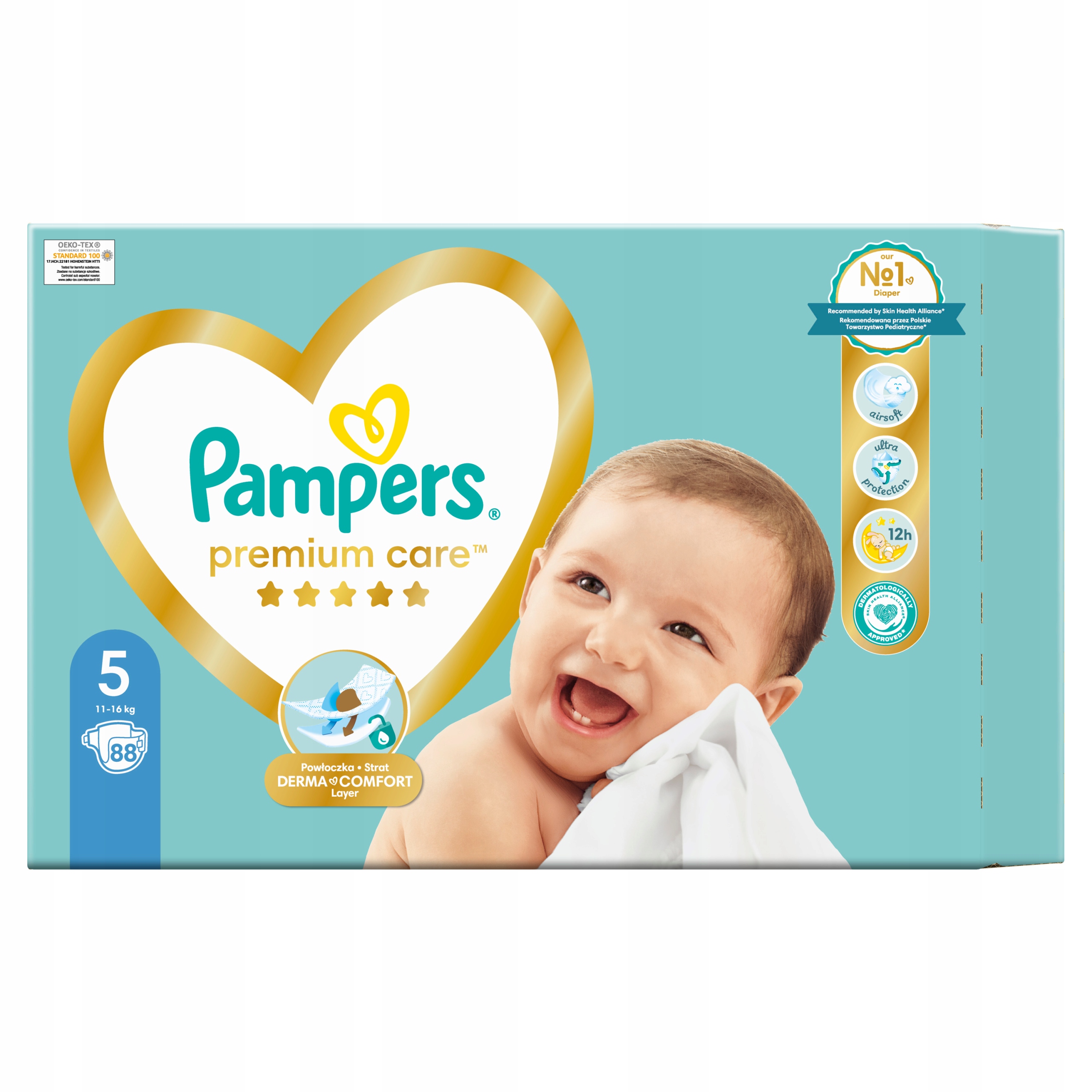 pampers active baby 3 52 szt