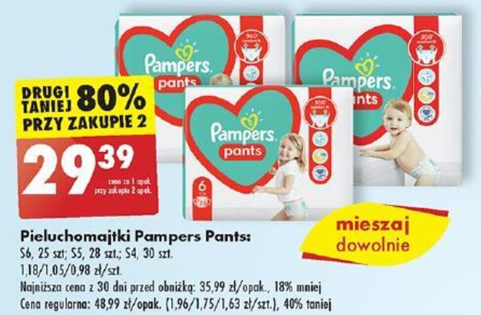 pampers active baby 5 biedronka