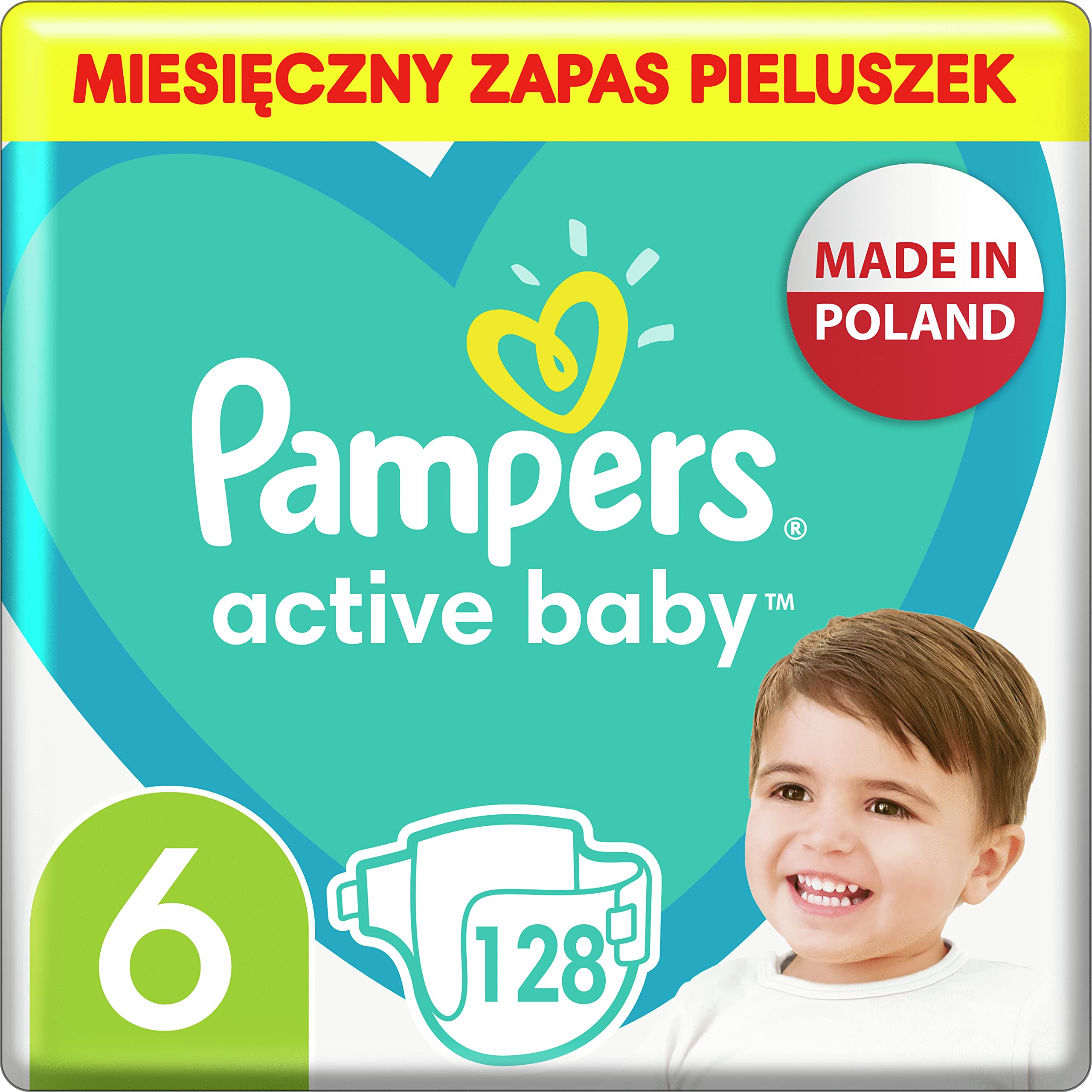 biedronka pampers active 3