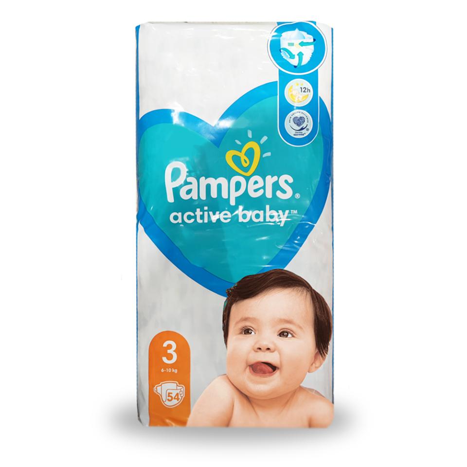 pampers activ baby 1