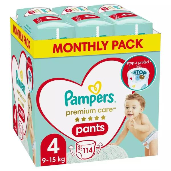 pampers naturally clean chusteczki nawilżane 6 x 64 szt