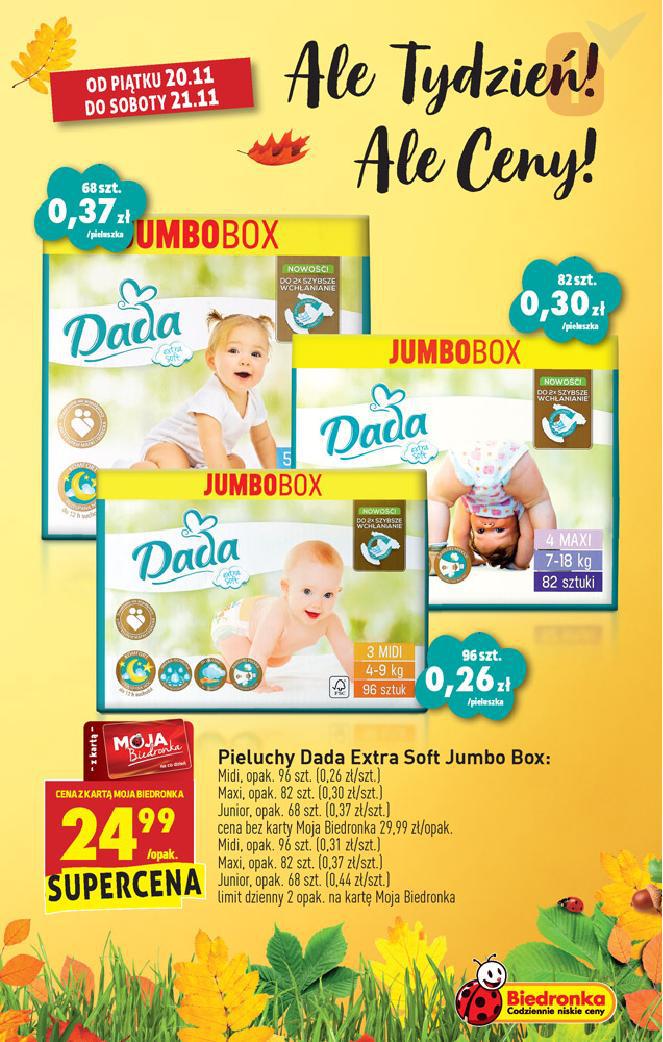 pieluchomajtki pampers 4 promocja sklep