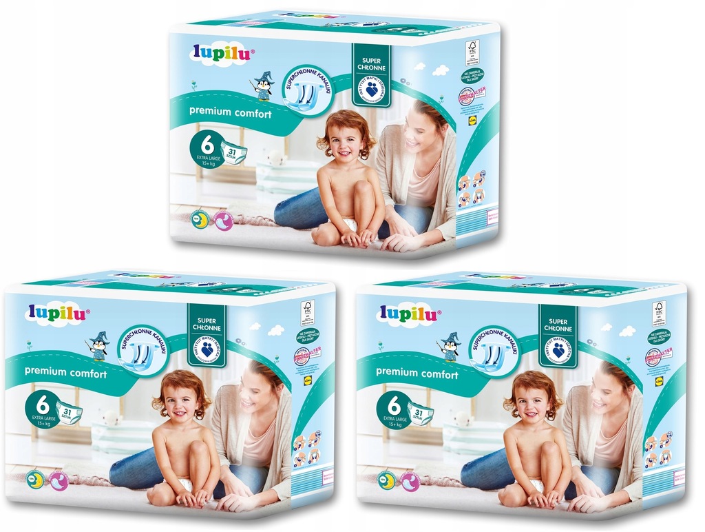 pampers chusteczki niemowle