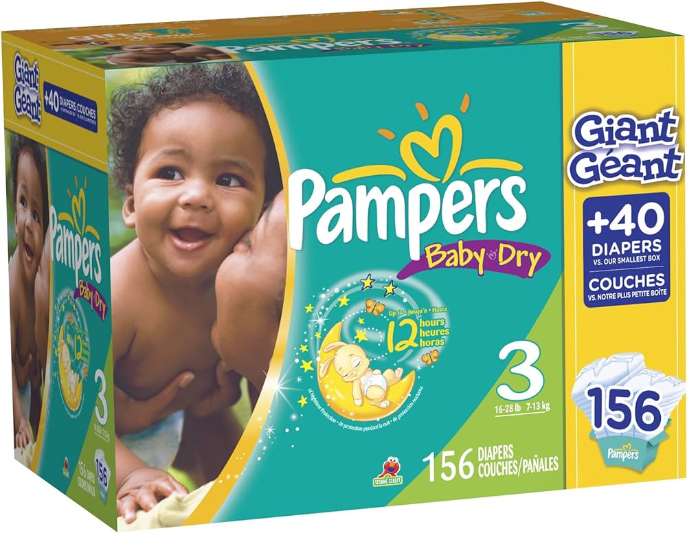 pampers 3 x150