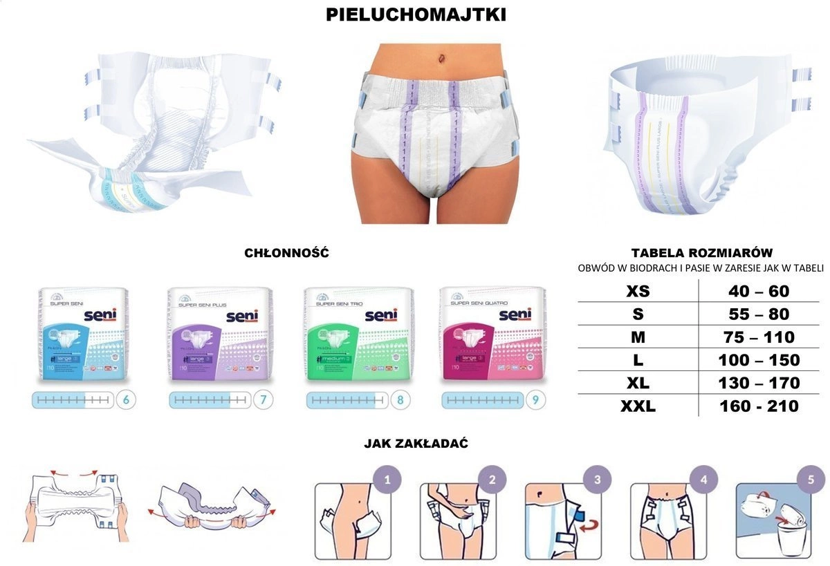 tena pieluchomajtki pants