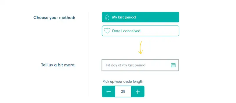 pampers size chart in kg india