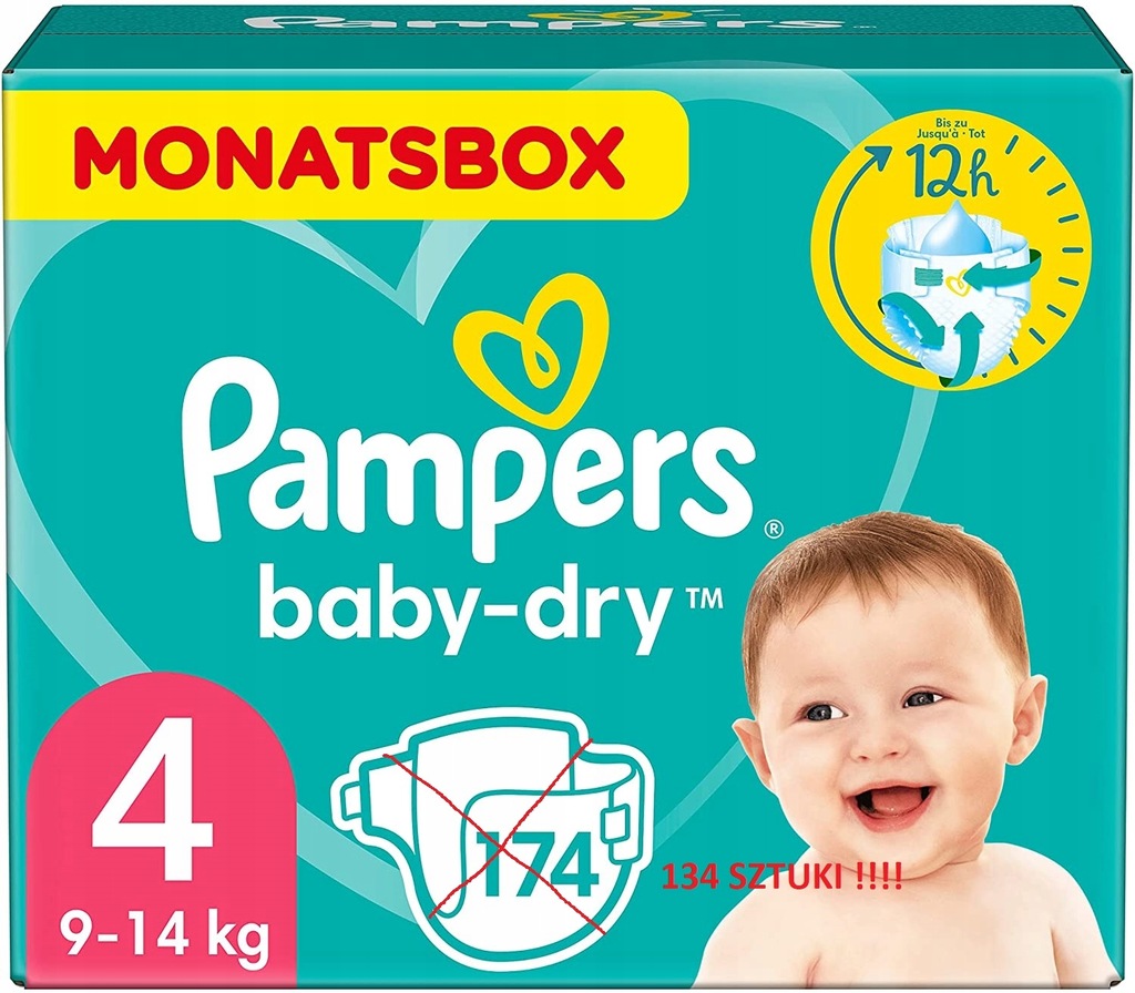 pampers z alarmem