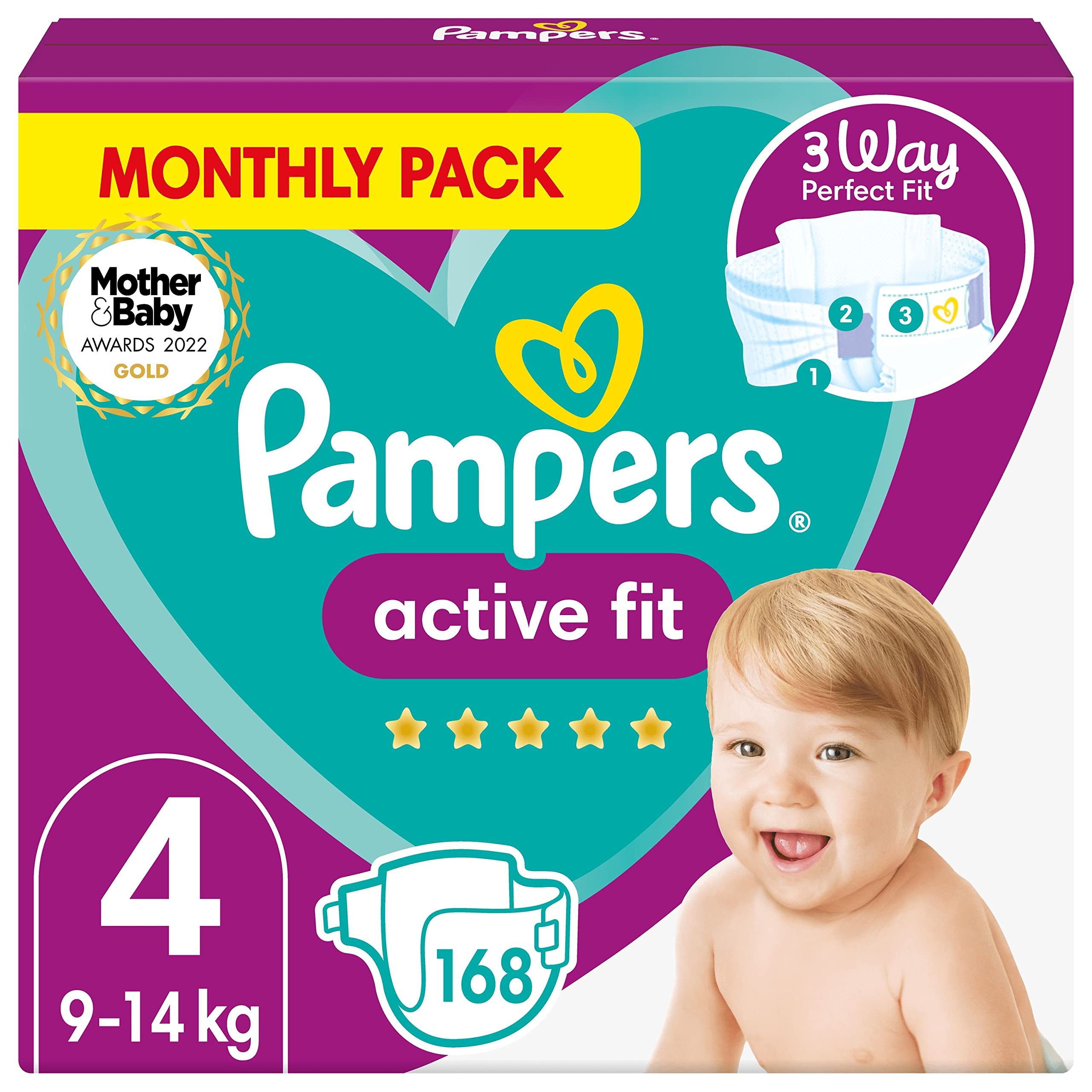 pampers new baby dry 144 cena