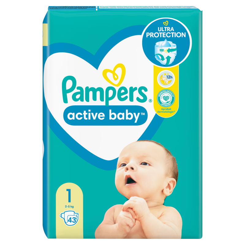 pampers active new baby