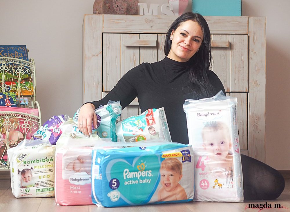 pampers 4 pomarańczowe