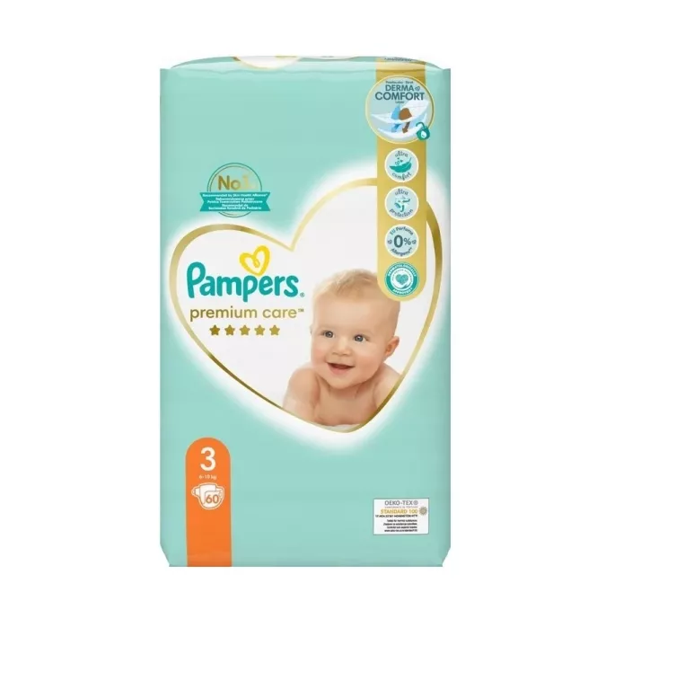 pampers care 1 cena