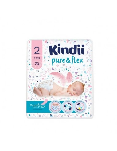 kindii pure&flex pieluchy mini