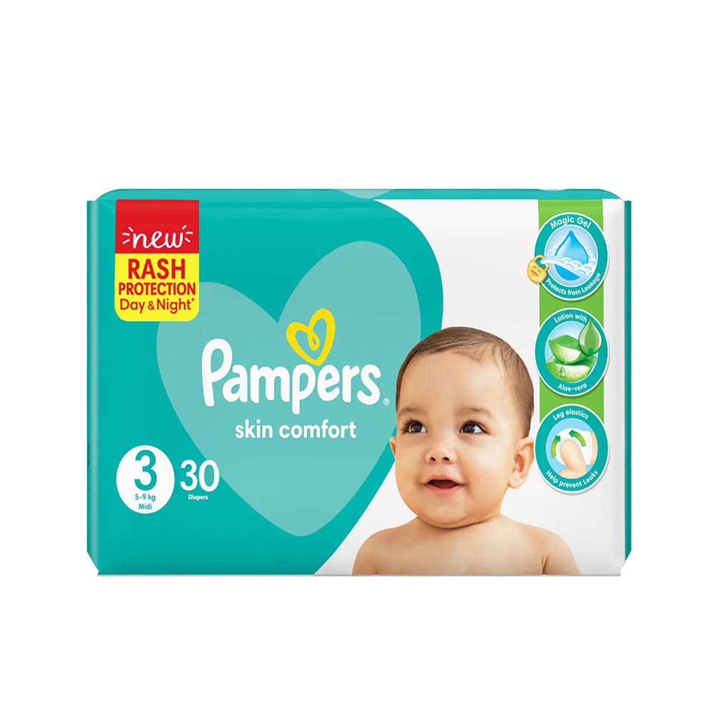 pampers dry care zapach