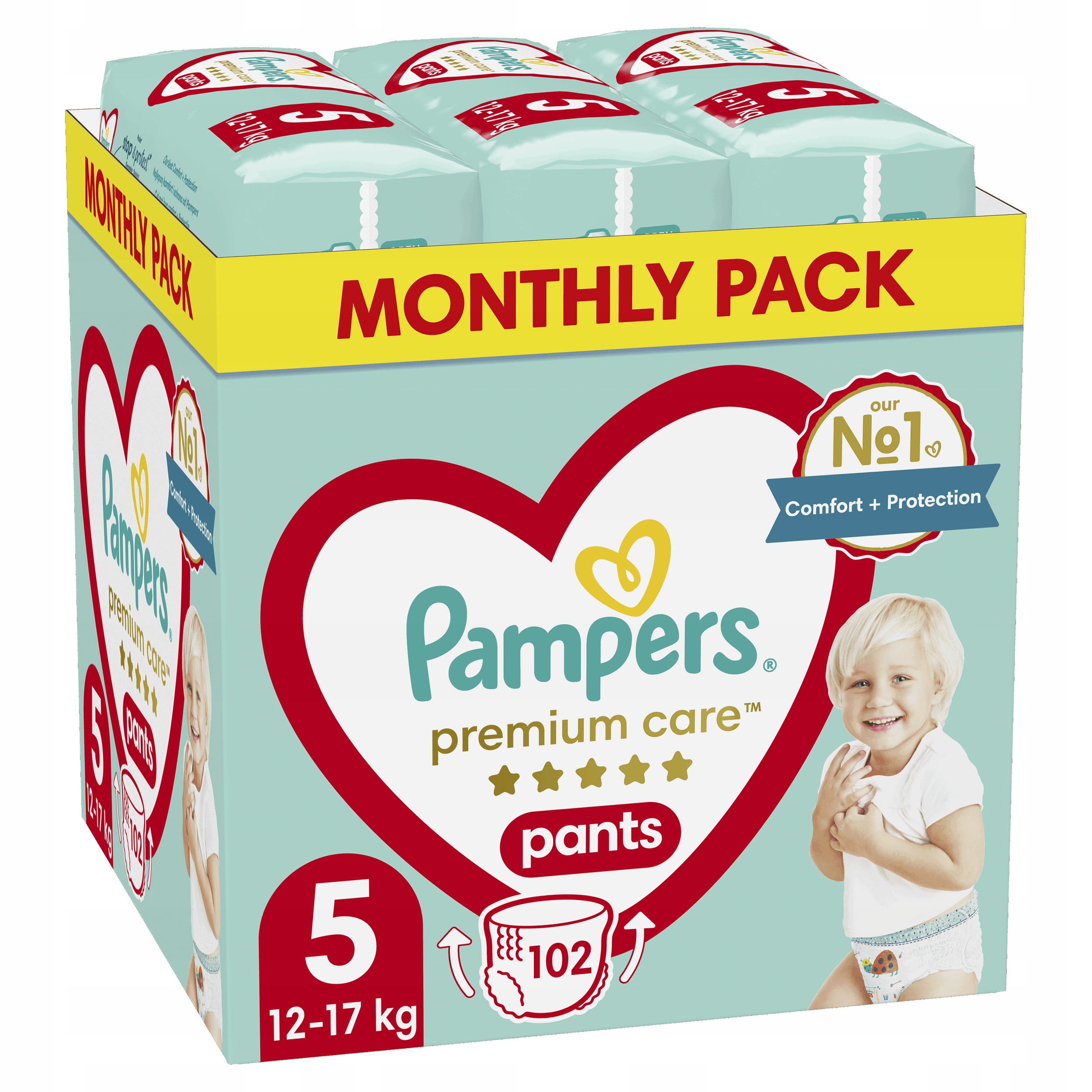 pampers activ dry biedronka