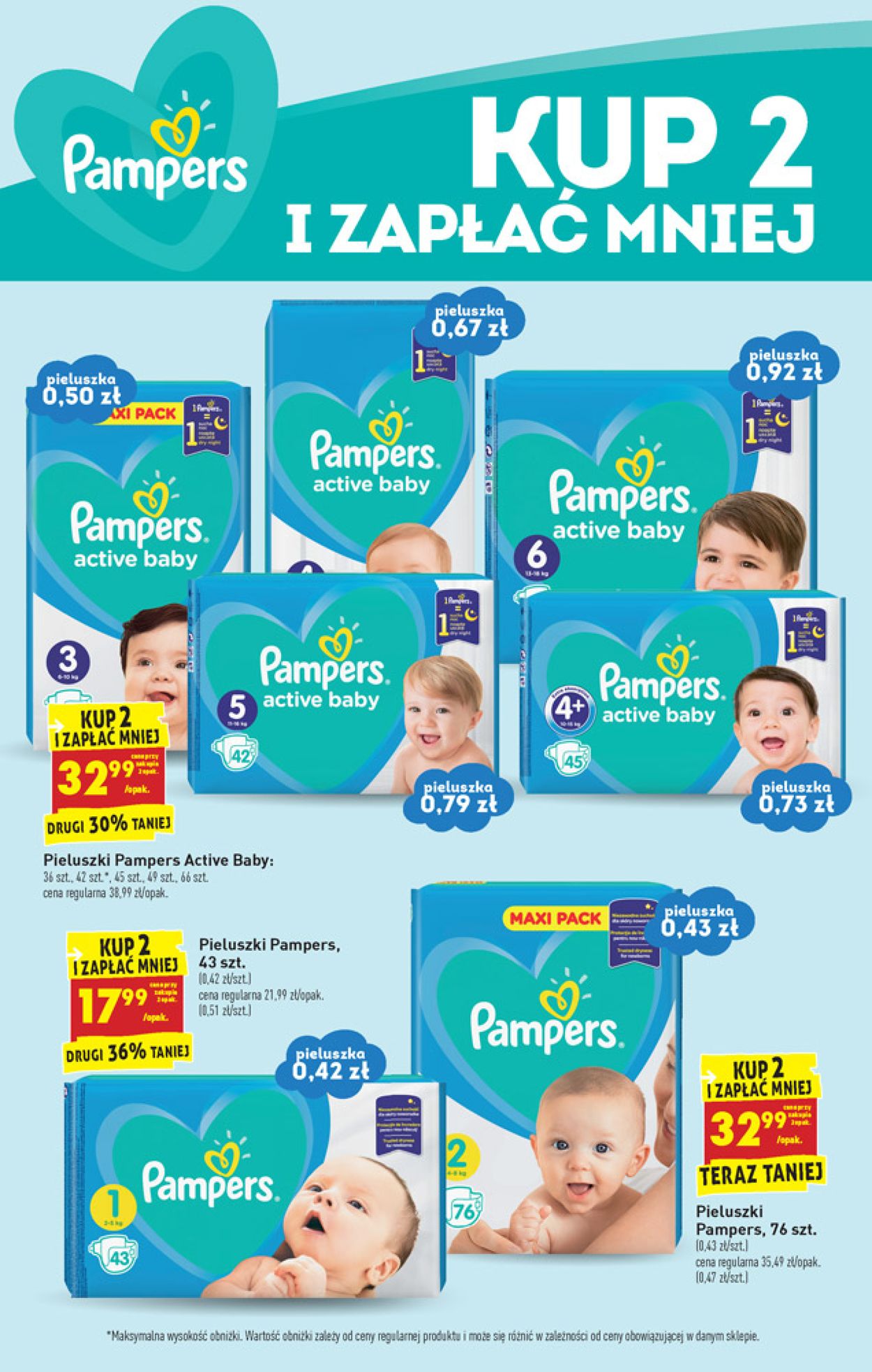 pampers rozmiary 8