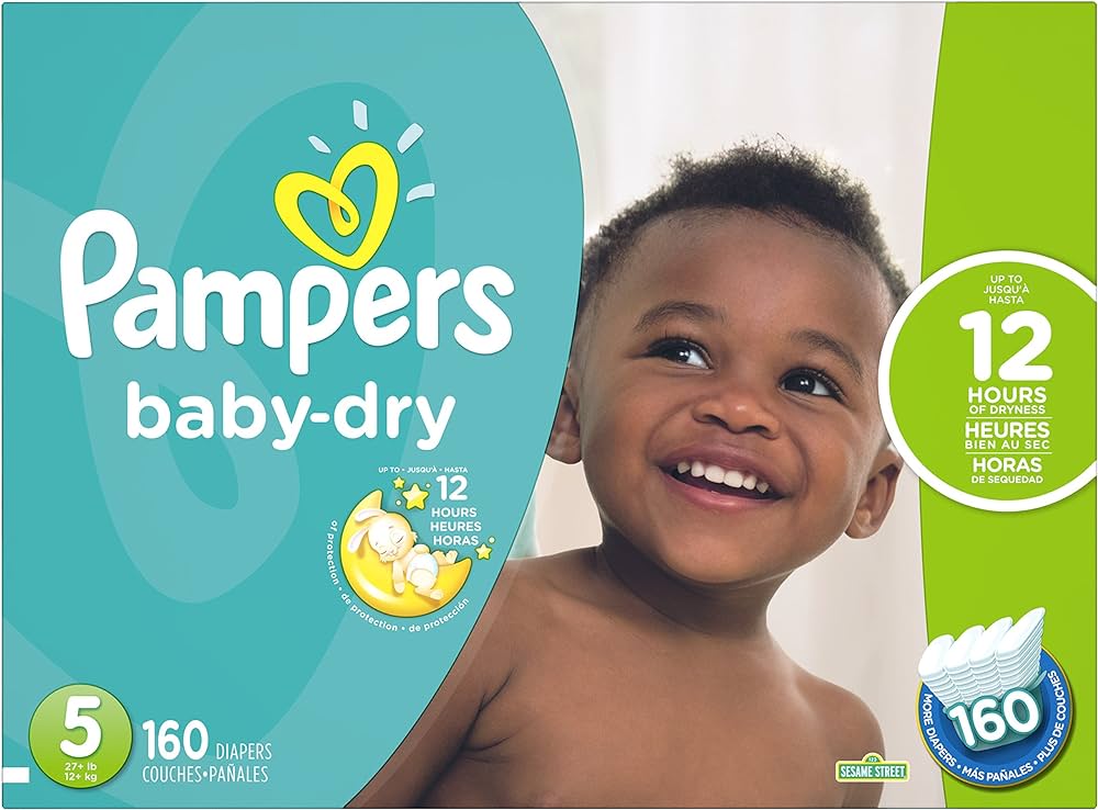 pieluchy pampers 3 208 sztuk