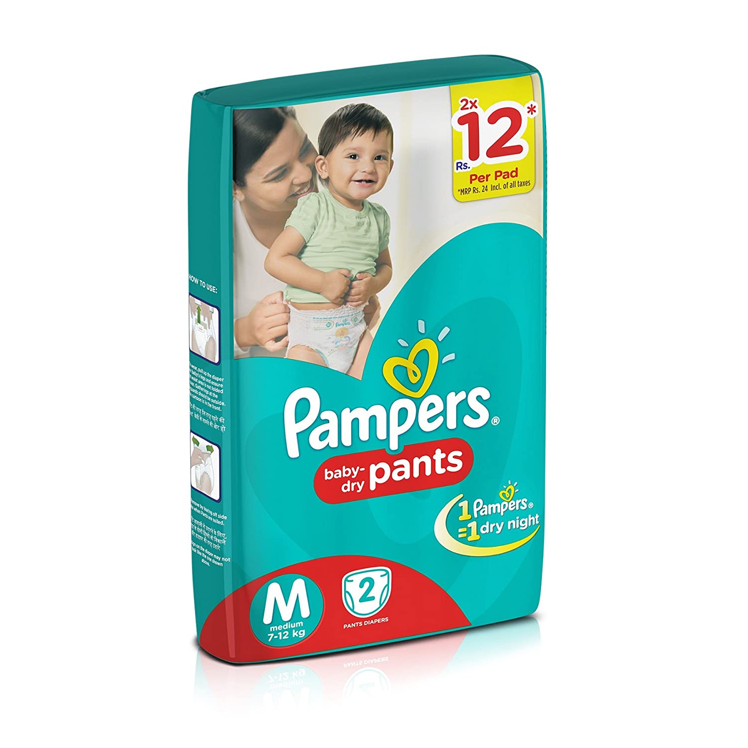 pieludzki pampers 4