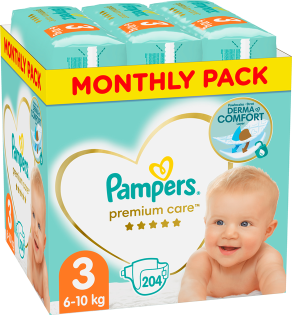 pampers pieluszki premium care rozmiar 4 ceneo