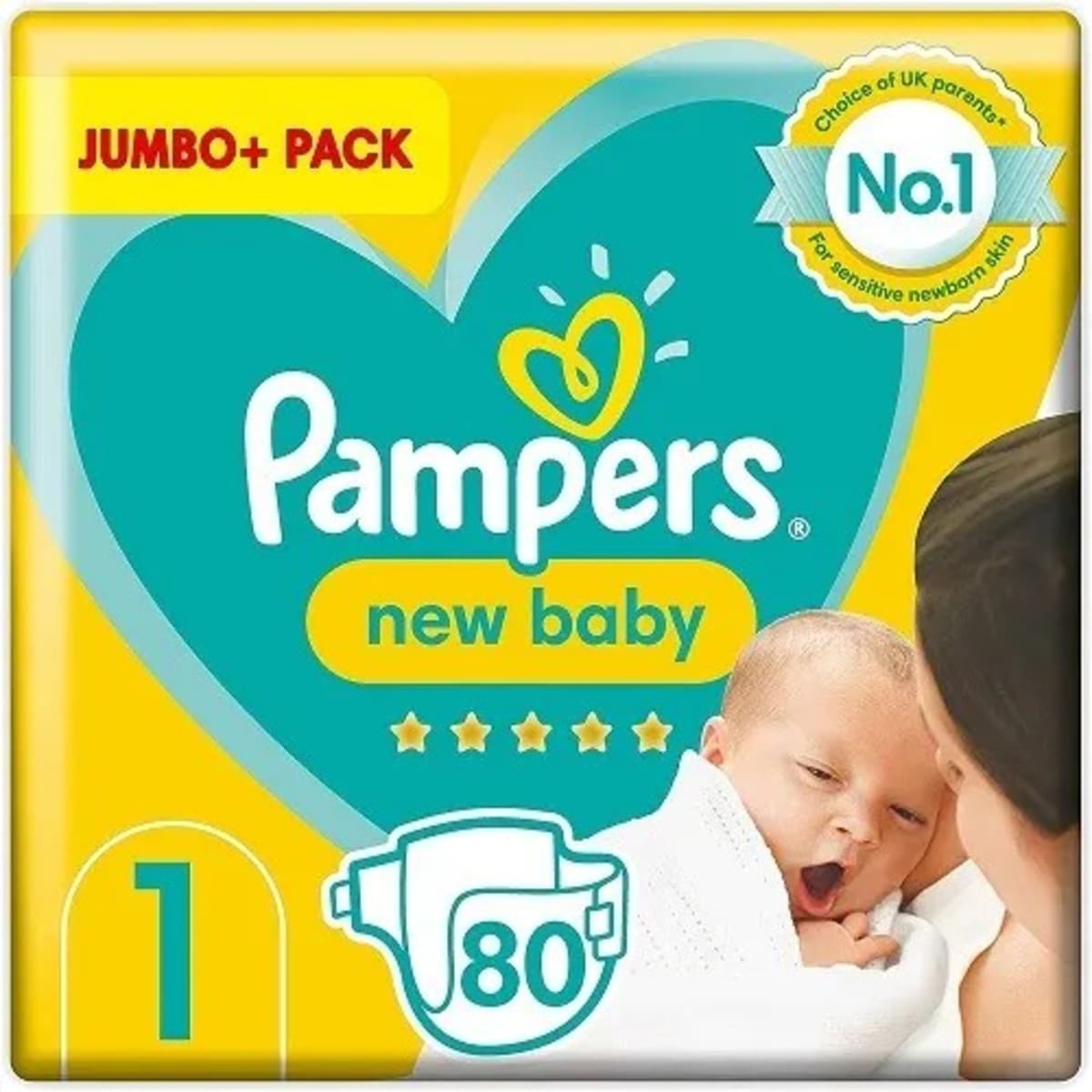 pampers new baby 2 pieluchy 144 s