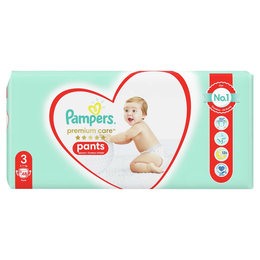 tanie pieluchy pampers premium care