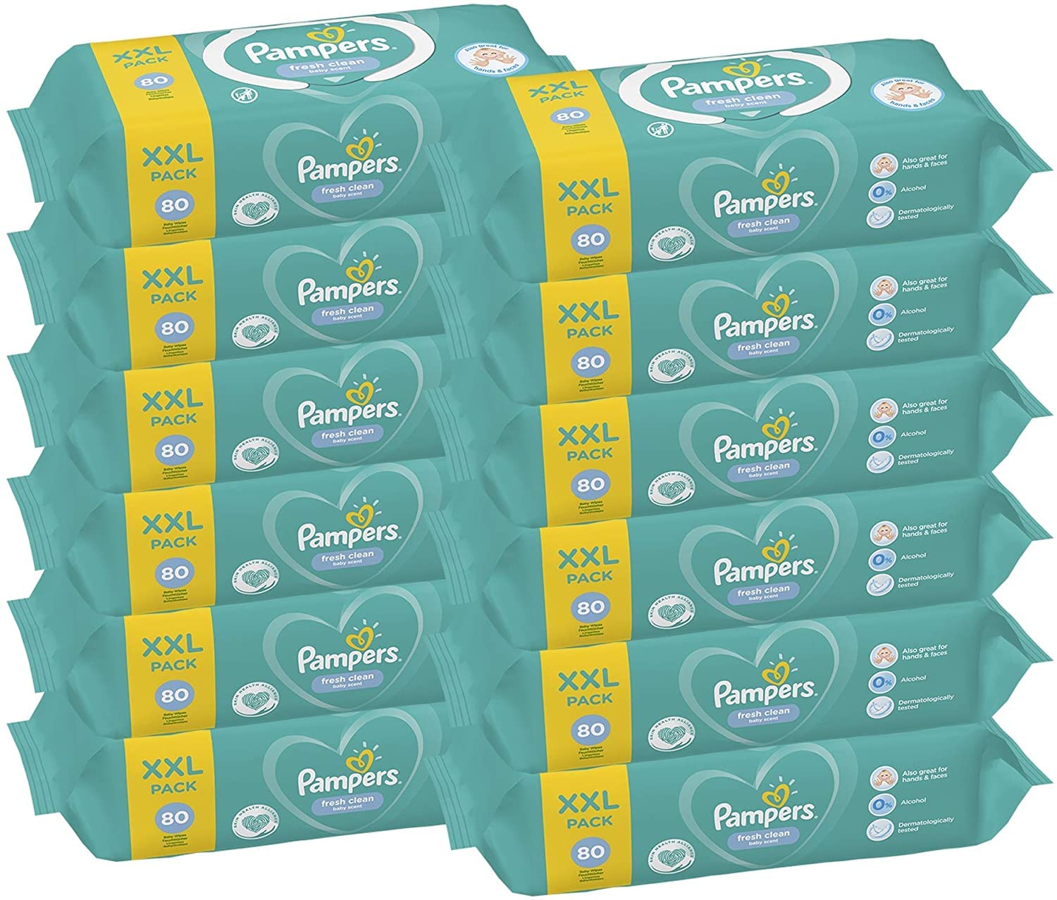 chusteczki pampers aqua pure ceneo