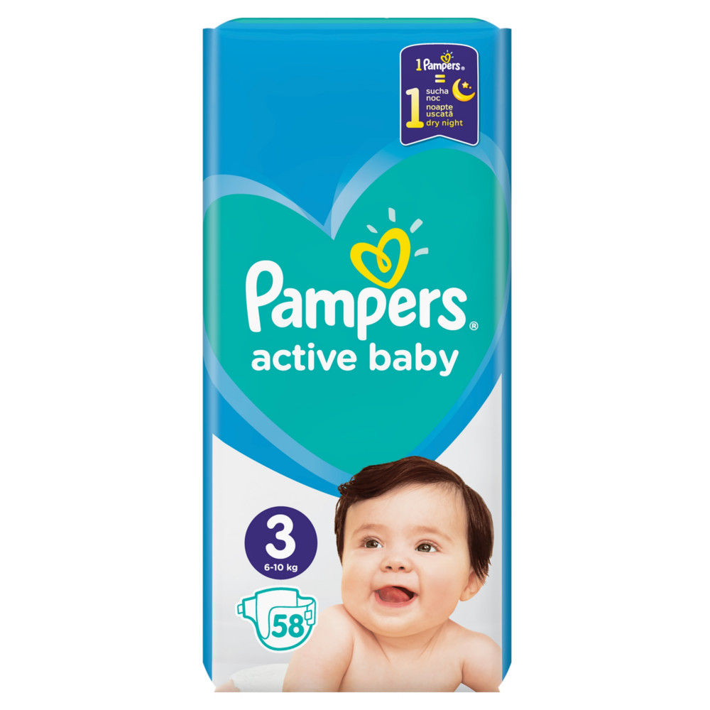 pampers 6 active fit a activr baby