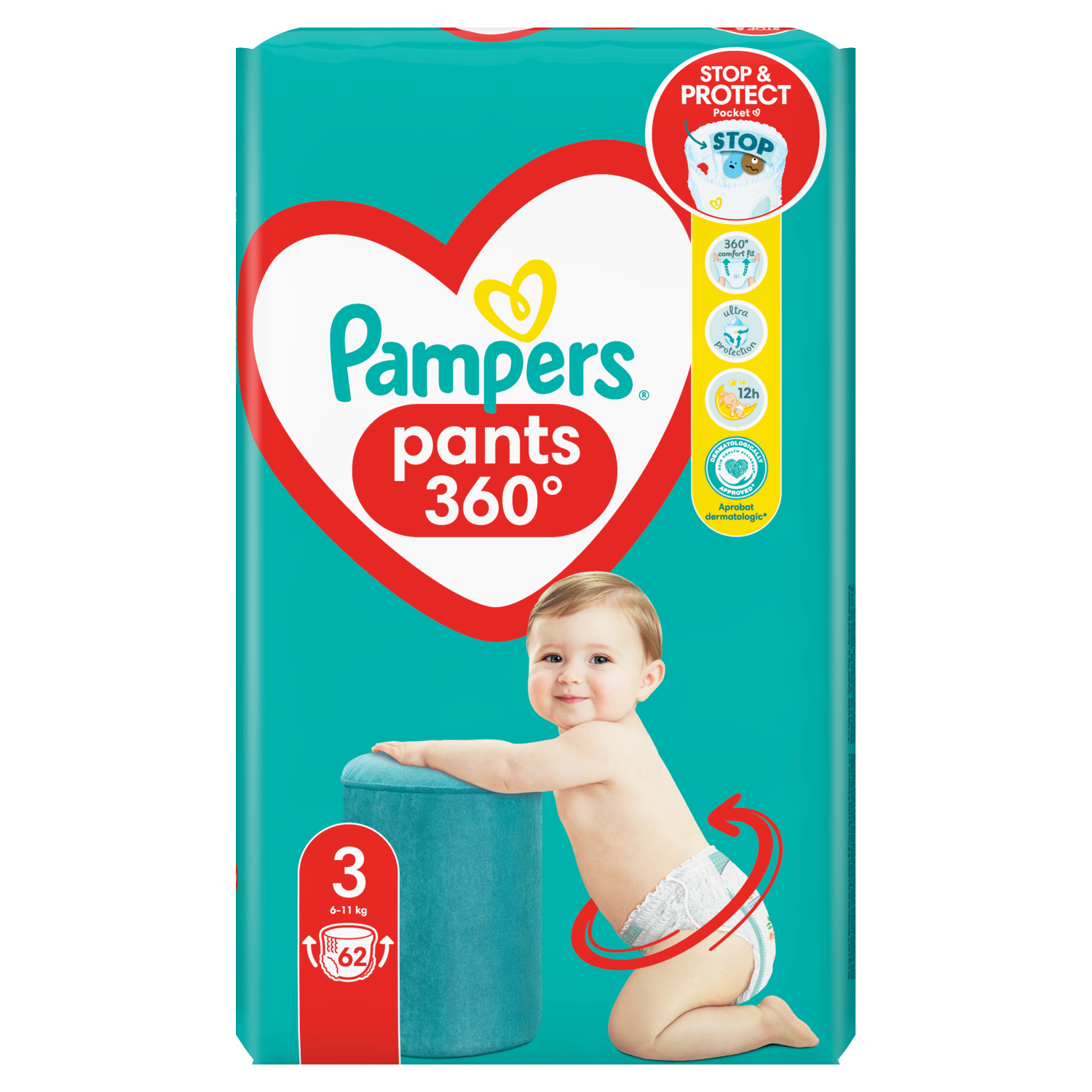 pampers pants a obszczypana pupa