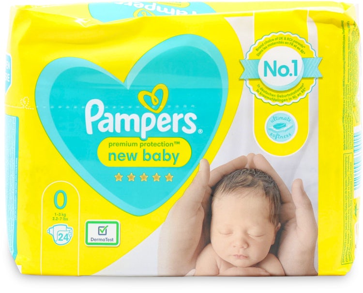 pampers new baby-dry pieluchy 2 mini 3-6 kg