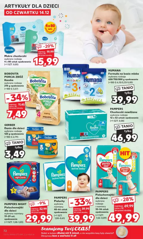 promocja pieluchomajtki pampers