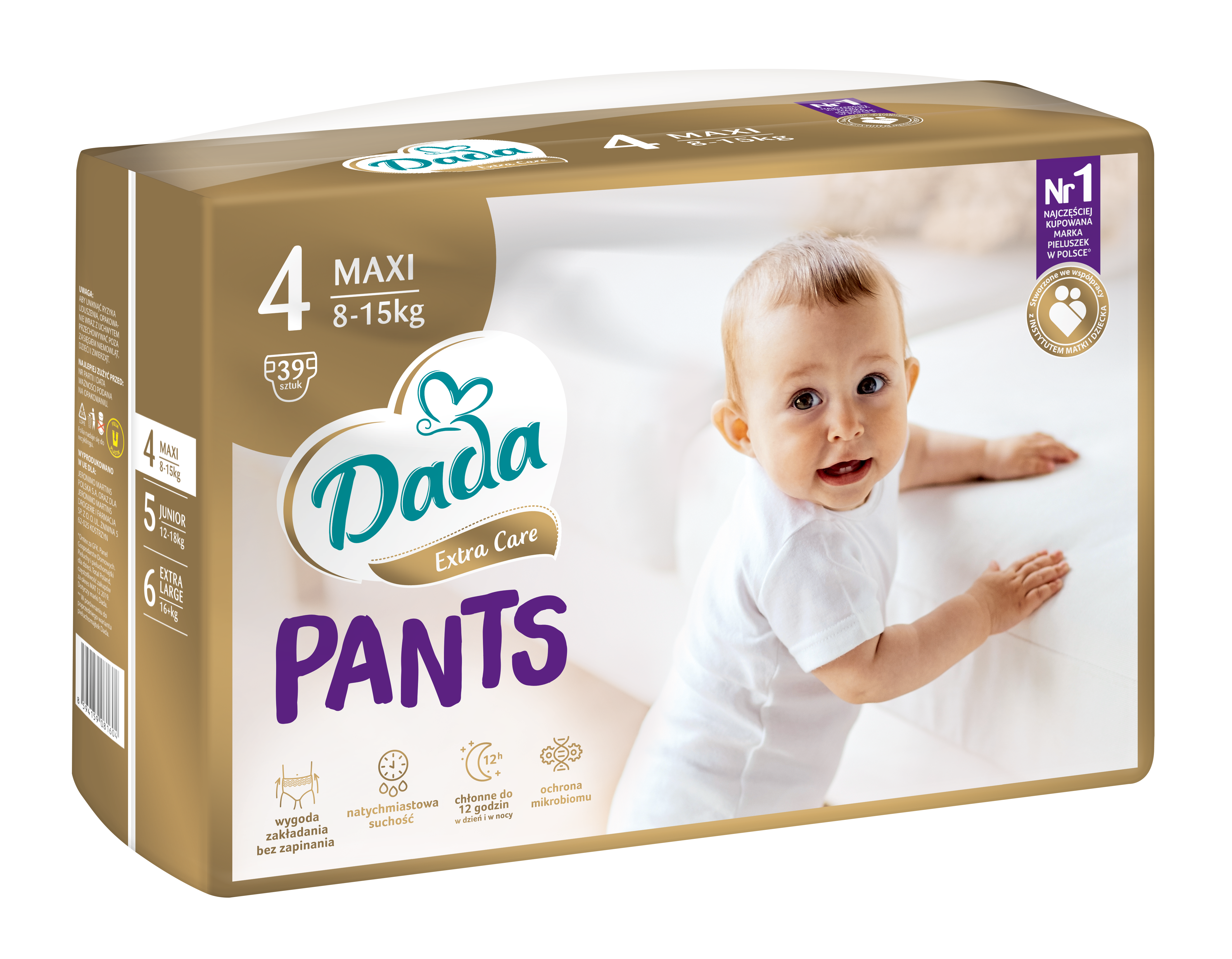 pieluchomajtki pampers jumbopack 78 szt