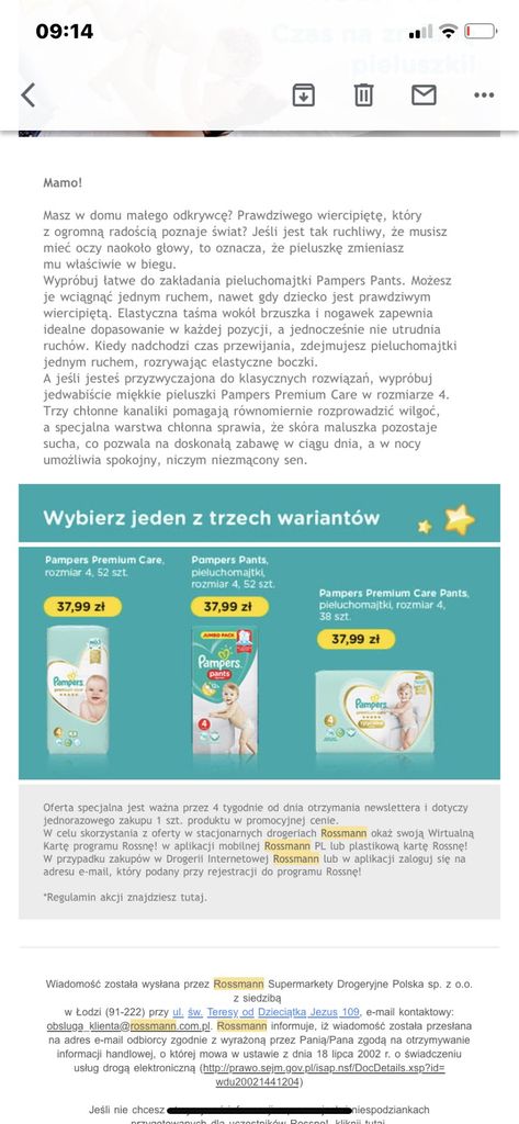 chusteczki pampers sensitive czy baby fresh