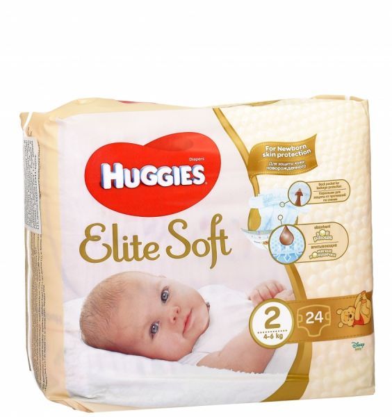 pampers 2 new baby-dry pieluchy 100szt 3-6kg mini