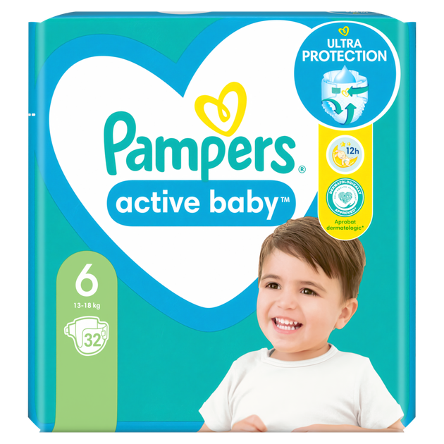 tesco pampers active baby-dry