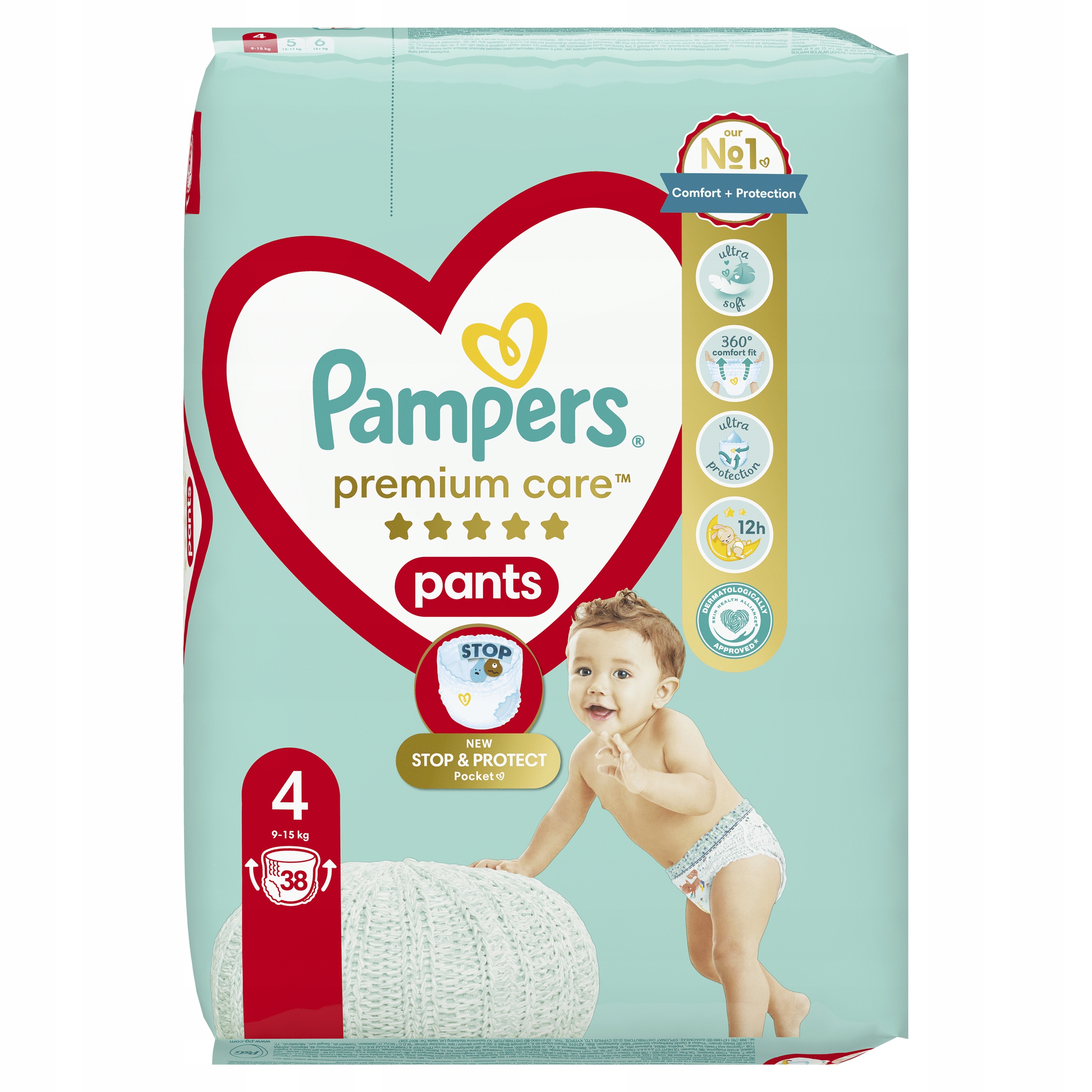 pampers premium care pieluchy rozmiary 1 2 168 sztuk