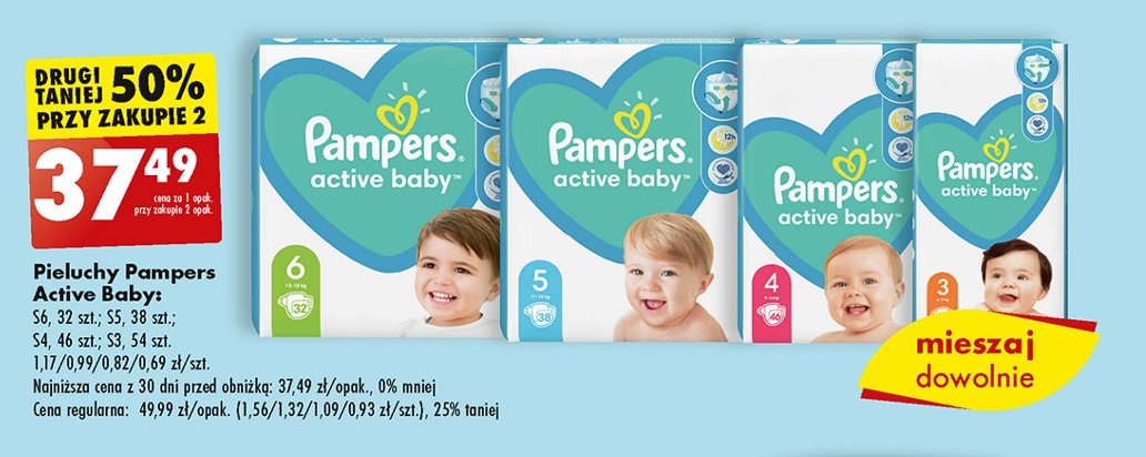 pampers pieluchy promo