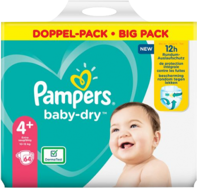 pieluchy pampers active baby dry 2 mini 228szt